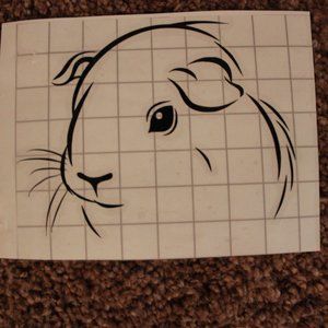 Guinea Pig/Cavy Decal